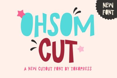 Kids font Ohsom Cut