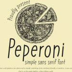 Cute Font Peperoni