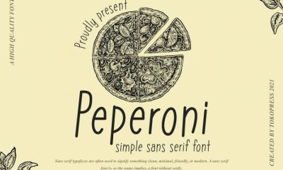 Cute Font Peperoni