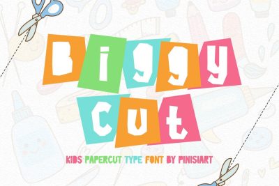 Funny Font Biggy Cut