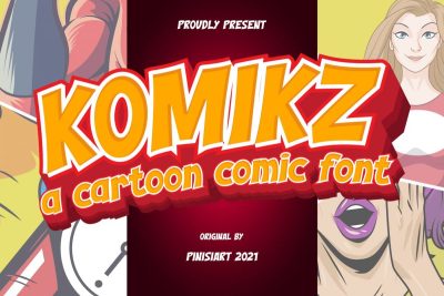 Funny Font KOMIKZ