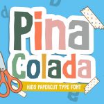Kids Font Pina Colada