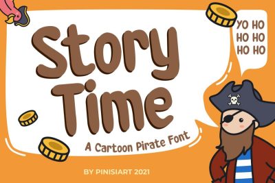 Kids font Story Time