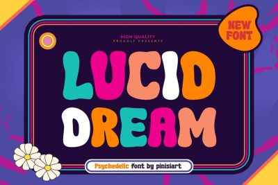 Retro Font Lucid Dream