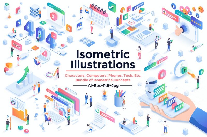 isometric illustration