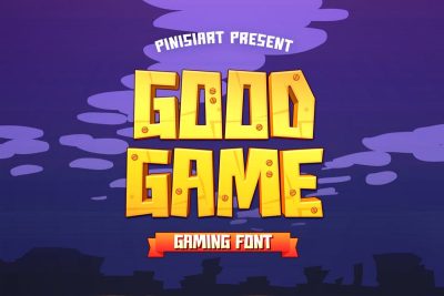 Gaming Font good game