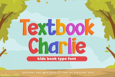 Kids font Textbook Charlie