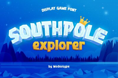 Gaming Font southpole explorer
