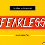 Graffiti Font Fearless