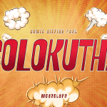 Retro Font SOLOKUTHA