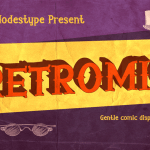 Retro Font RETROMIC