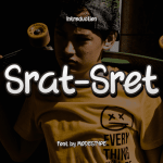Graffiti Font Srat Sret