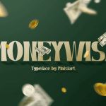 Vintage Font Moneywise