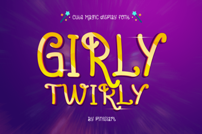 Cute Font Girly Twirly