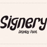 Vintage Font Signery
