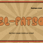 Bubble Font EL FATSO