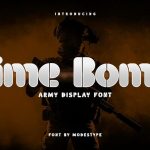 Bubble Font Time Bomb