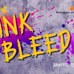 graffiti font ink bleed