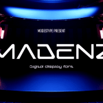 Futuristic Font madenz