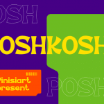 Vintage Font Poshkosh