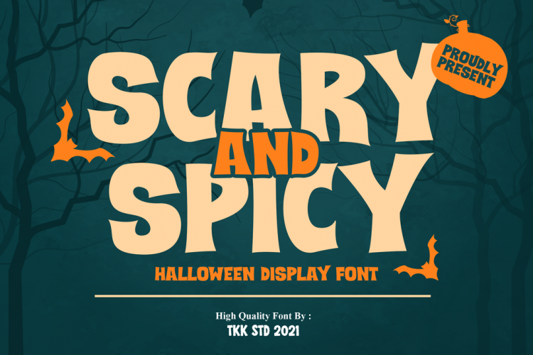 Halloween fonts
