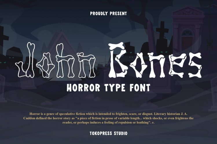 Halloween fonts