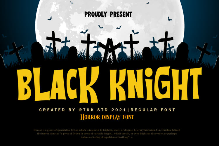 Halloween fonts