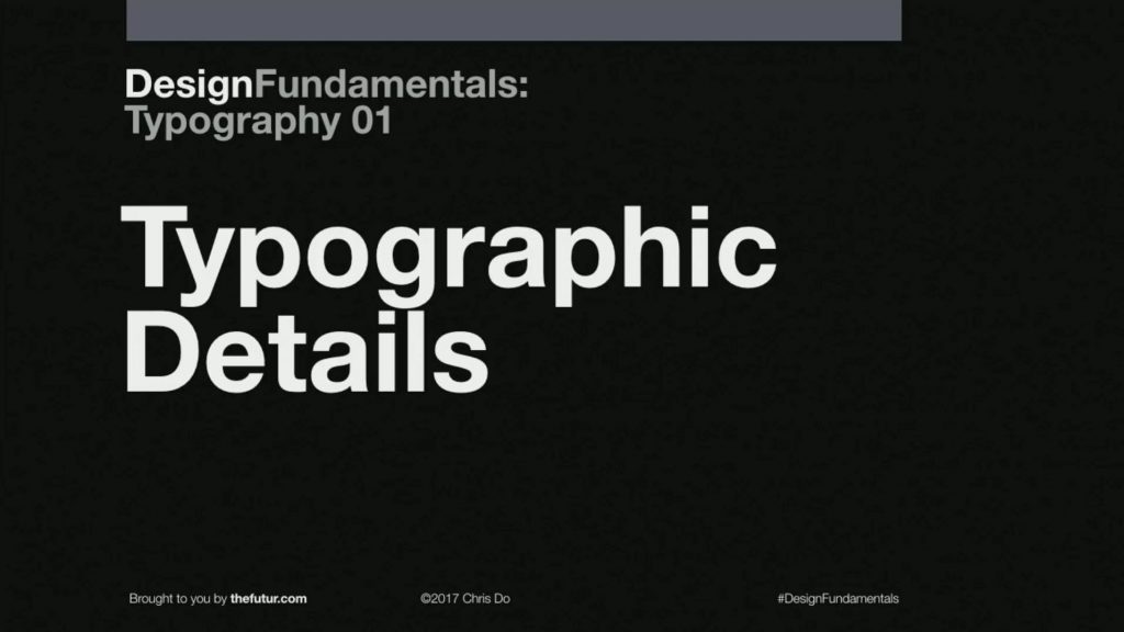 Typography Course