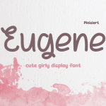 Handwriting Font Eugene