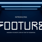 Futuristic Font footure
