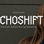 Futuristic Font echoshift