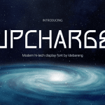 Futuristic Font upcharge