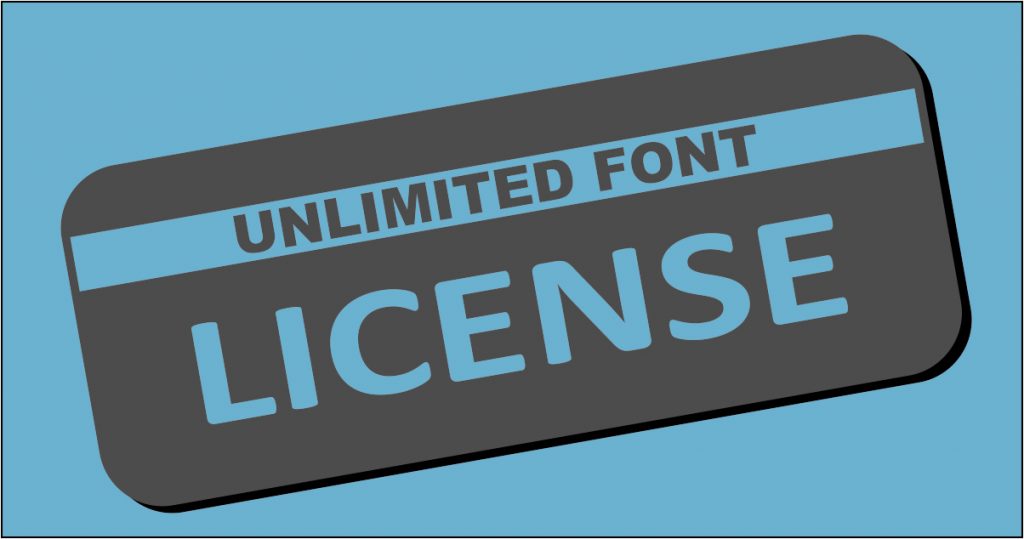 Font licensing