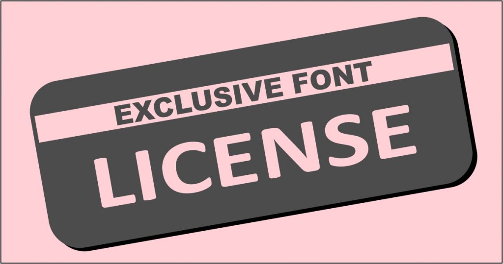 Font licensing