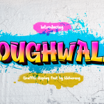 Graffiti Font Toughwall