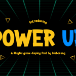 Gaming Font power up