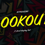 Graffiti Font Lookout