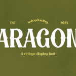 Vintage Font Aragon