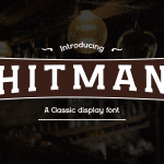 Western Font HITMAN