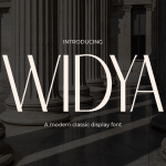 Instagram Font Widya