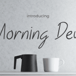 Handwriting Font Morning Dew