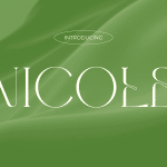 Instagram Font NICOLE