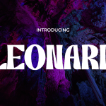 Retro Font Leonard
