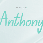 Handwriting Font Anthony