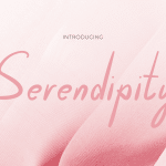 Handwriting Font Serendipity