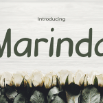 Cute Font Marinda