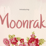 Handwriting Font Moonrake
