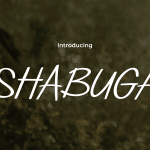 Handwriting Font SHABUGA