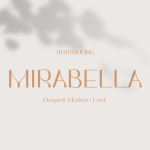 Instagram Font MIRABELLA