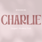 Instagram Font CHARLIE